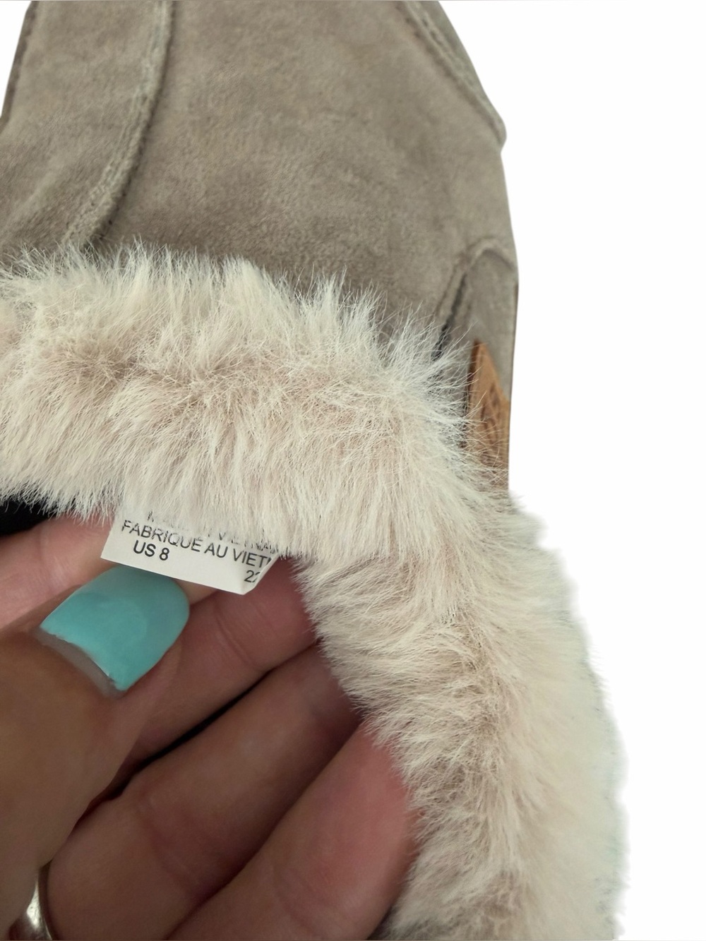 Taos Woman’s Future Cozy Clog Faux Fur Dark Taupe Suede Lining Size 8 - Picture 10 of 10